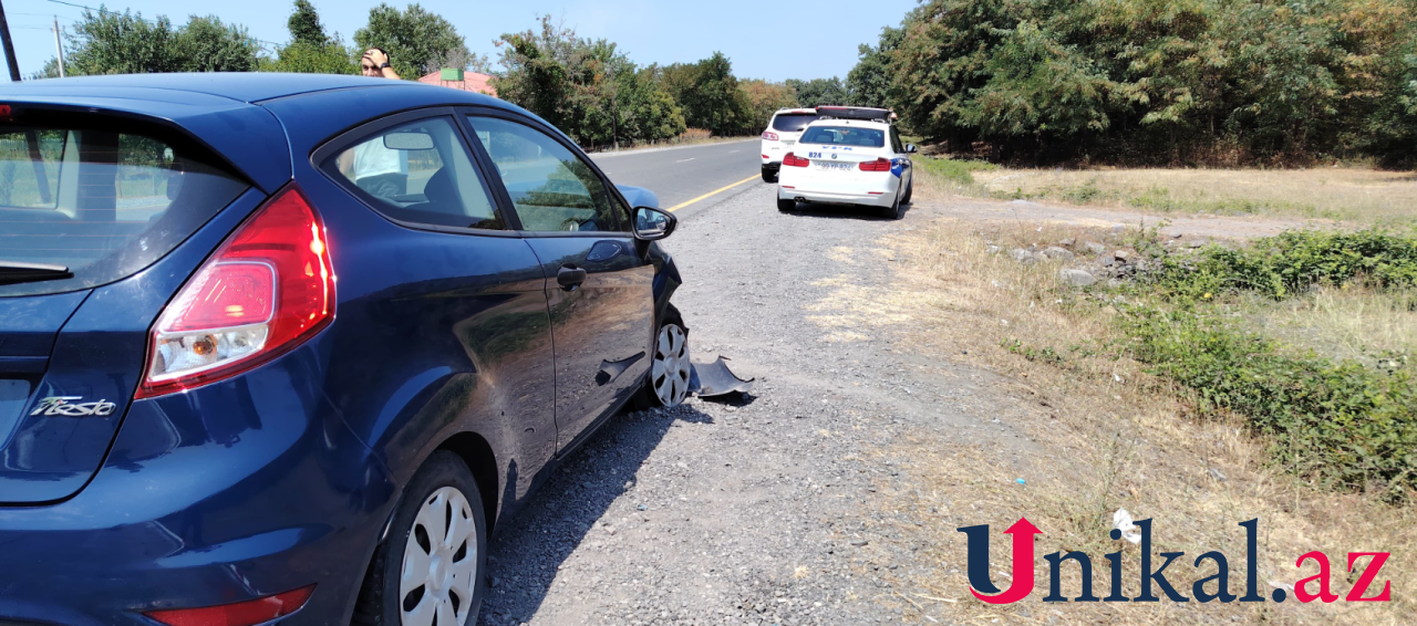 "Ford" və "Opel" toqquşdu - Xəsarət alanlar var (FOTOLAR)